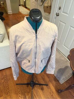 Banana Republic Light Pink Bomber Jacket